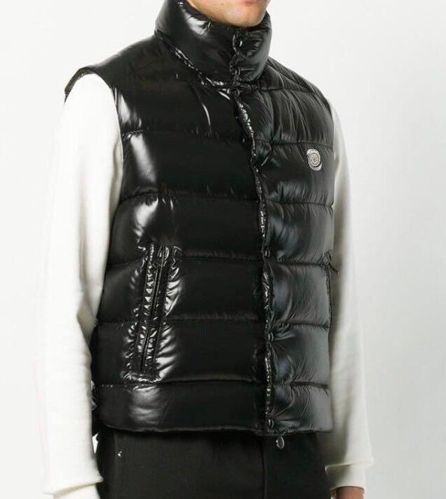 Down jacket vest men and women autumn and winter thick slimming shiny vest vest white duck down, Black
Down jacket vest men and women autumn and winter thick slimming shiny vest vest white duck down, Black