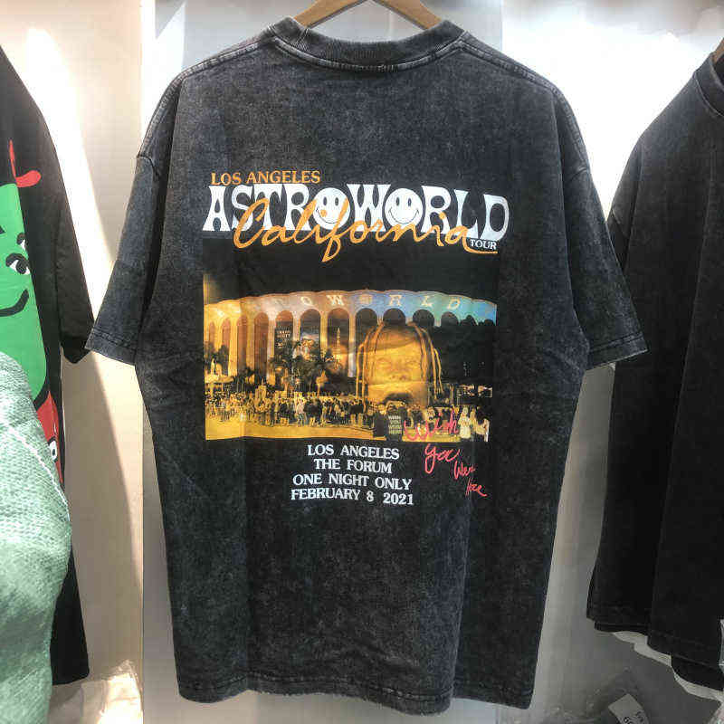 Los Angeles Limited Tour TRAVIS SCOTT T Shirt Women Men Vintage Cactus Jack Top Tees men clothing G1229
Los Angeles Limited Tour TRAVIS SCOTT T Shirt Women Men Vintage Cactus Jack Top Tees men clothing G1229
