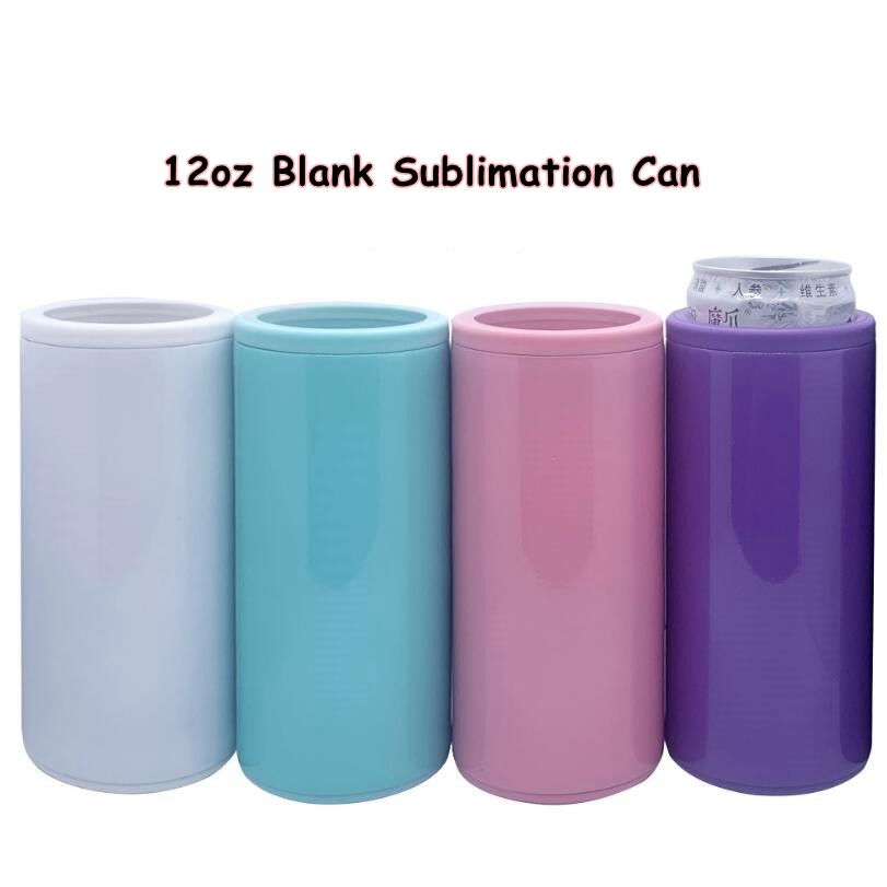 12oz Blank Sublimation Can Cooler 6 Colors Heat Transfer Slim Can Stainless Steel Double Wall Beverage Tumblers SEA SHIPPING CCA12614, As picture
12oz Blank Sublimation Can Cooler 6 Colors Heat Transfer Slim Can Stainless Steel Double Wall Beverage Tumblers SEA SHIPPING CCA12614, As picture