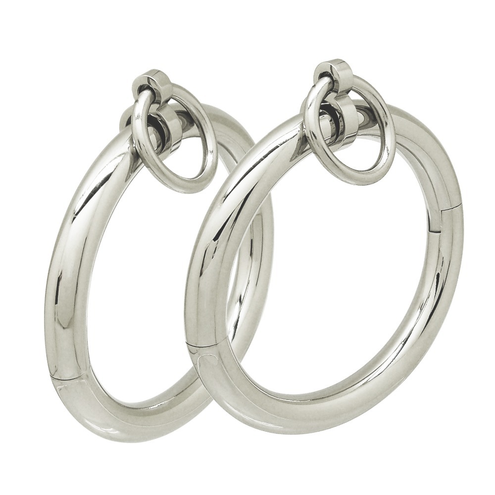 Polished shining stainless steel lockable wrist ankle cuffs bangle slave bracelet with removable O ring restraints set Y1218
Polished shining stainless steel lockable wrist ankle cuffs bangle slave bracelet with removable O ring restraints set Y1218
