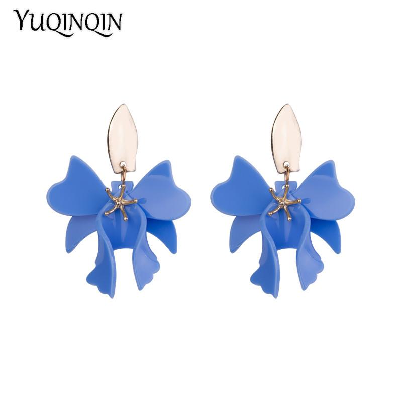 Trendy New Fashion Drop Flower Acrylic Earrings for Women Big Long Metal Dangling Resin Earring for Girls Elegant Gifts Jewelry
Trendy New Fashion Drop Flower Acrylic Earrings for Women Big Long Metal Dangling Resin Earring for Girls Elegant Gifts Jewelry