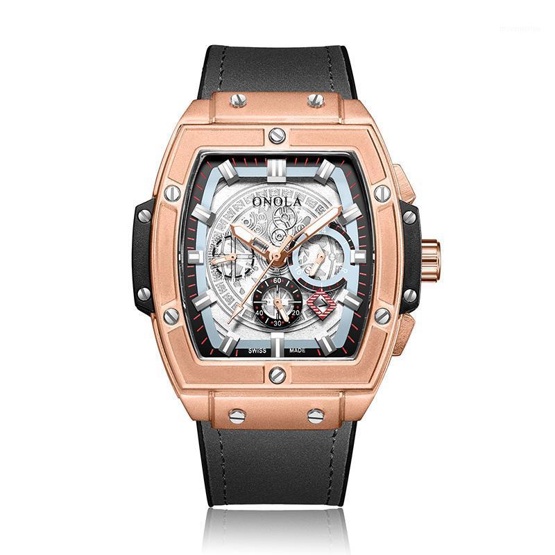 2020 New design Men's Automatic Mechanical Watch Leather Silicone Sports Watches waterproof Man Business Watch relogio masculino1, Gray black
2020 New design Men's Automatic Mechanical Watch Leather Silicone Sports Watches waterproof Man Business Watch relogio masculino1, Gray black
