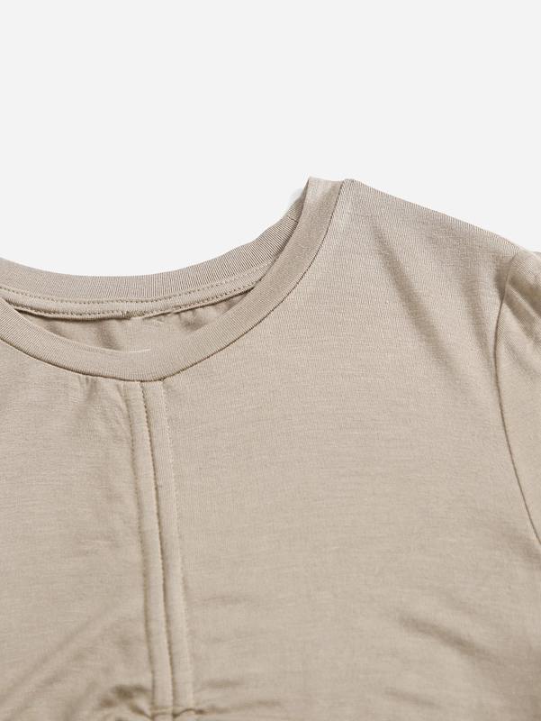 Teen Girls Drawstring Fitted Dress SHE