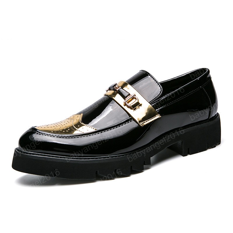 luxury Classic Man Pointed Toe Dress Shoes Mens Patent Leather Fashion Wedding Shoes Oxfords Business Formal Dress Shoes
luxury Classic Man Pointed Toe Dress Shoes Mens Patent Leather Fashion Wedding Shoes Oxfords Business Formal Dress Shoes