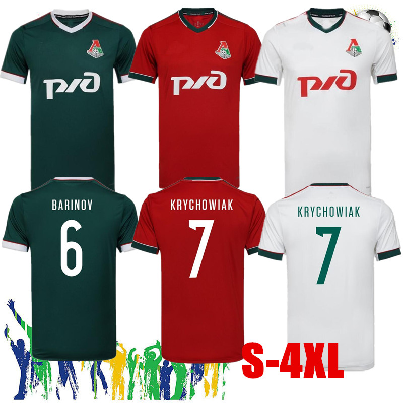 2020 2021 S-4XL Lokomotiv Moscow soccer jersey home Away 20 21 MIRANCHUK Zhemaletdinov Smolov Krychowiak Barinov football shirts, 20 21 home
2020 2021 S-4XL Lokomotiv Moscow soccer jersey home Away 20 21 MIRANCHUK Zhemaletdinov Smolov Krychowiak Barinov football shirts, 20 21 home