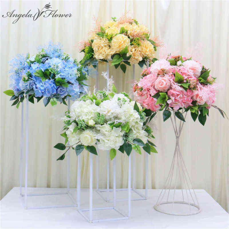 Gifts for women 35/40cm fog flower pompom rose peony hydrangea artificial flower ball centerpiece wedding backdrop decor table flower no vase Y211229
Gifts for women 35/40cm fog flower pompom rose peony hydrangea artificial flower ball centerpiece wedding backdrop decor table flower no vase Y211229