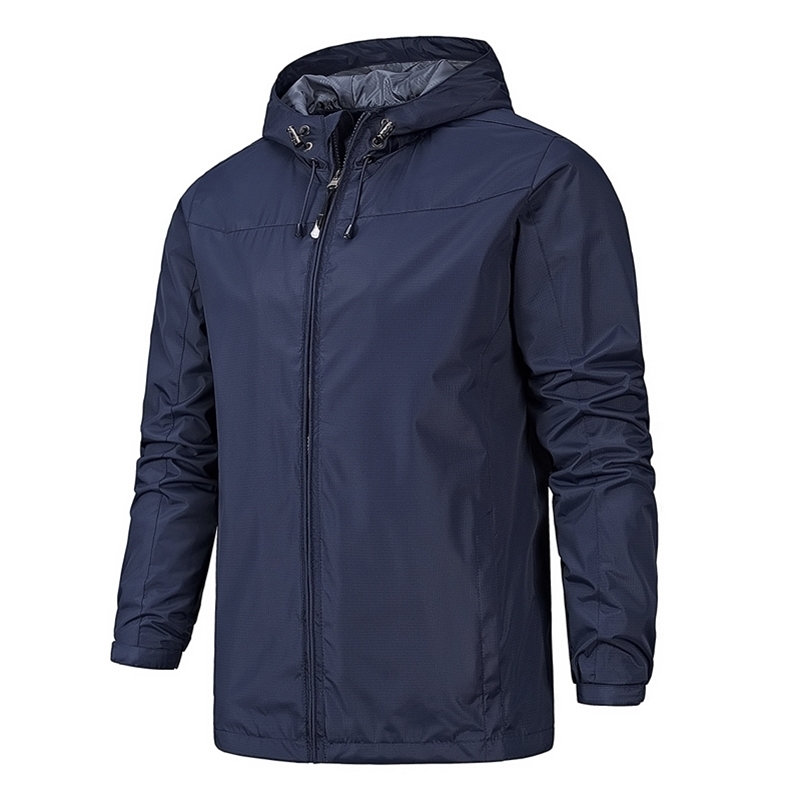 Men' Windbreaker Jackets Waterproof Military Hooded Wind Breaker Casual Coat Male Clothing Windproof Autumn Spring Outwear Men 201118, Black
Men' Windbreaker Jackets Waterproof Military Hooded Wind Breaker Casual Coat Male Clothing Windproof Autumn Spring Outwear Men 201118, Black