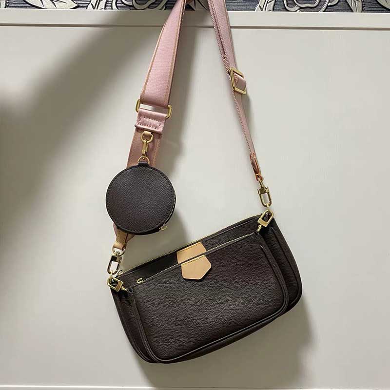 Fashionable shoulder bag designer leather shoulders messenger bags chain wallet casual three-piece coin purse multicolor, Freight compensation
Fashionable shoulder bag designer leather shoulders messenger bags chain wallet casual three-piece coin purse multicolor, Freight compensation