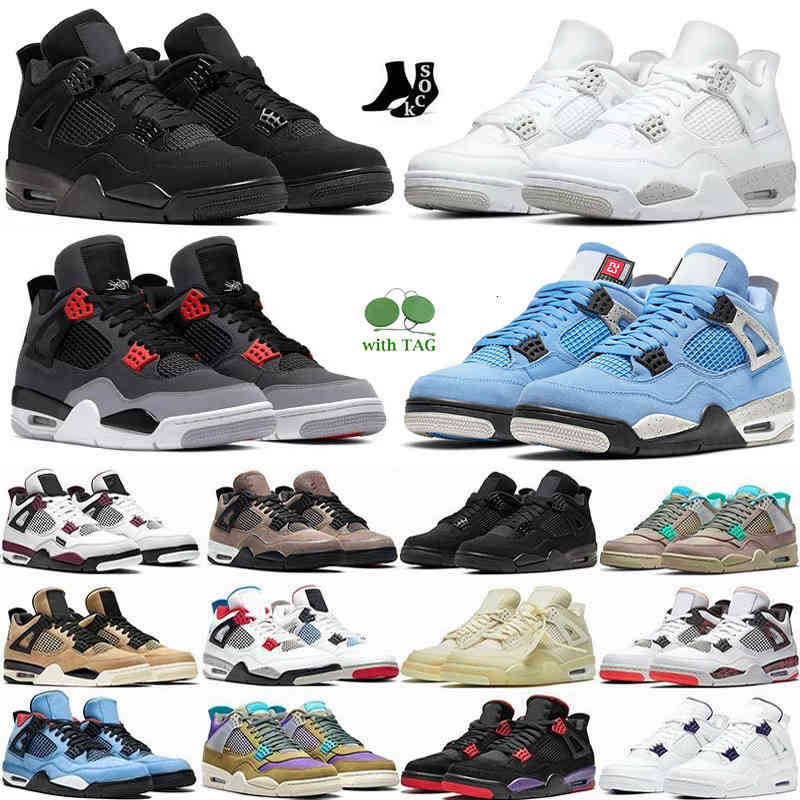 Men Women Basketball Shoes Jumpman 4 4s Sports Sneakers Infrared DIY Trainers University Blue White Oreo Black Cat Sail Lighting Red Thunder Cement Cool Grey Bred, #23
Men Women Basketball Shoes Jumpman 4 4s Sports Sneakers Infrared DIY Trainers University Blue White Oreo Black Cat Sail Lighting Red Thunder Cement Cool Grey Bred, #23
