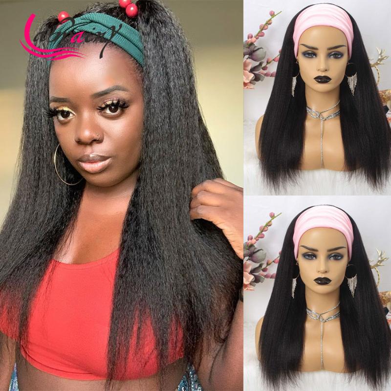 Headband Wig Human Hair Lace Frontal Wig HD Transparent 13x6 Kinky Straight Lace Front Pre Plucked Baby Hair Wigs Glueless
Headband Wig Human Hair Lace Frontal Wig HD Transparent 13x6 Kinky Straight Lace Front Pre Plucked Baby Hair Wigs Glueless