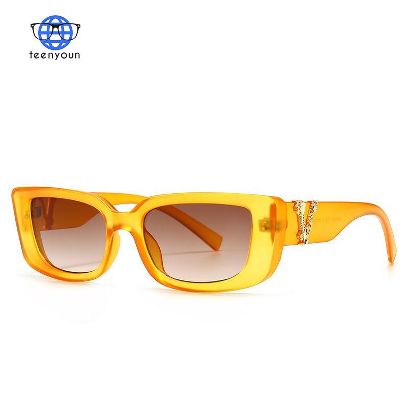 Sunglasses TEENYOUN 2021 Fashion Square For Women Men Gradient Small Frame Rectangle Sun Glasses UV400 Eyewear
Sunglasses TEENYOUN 2021 Fashion Square For Women Men Gradient Small Frame Rectangle Sun Glasses UV400 Eyewear