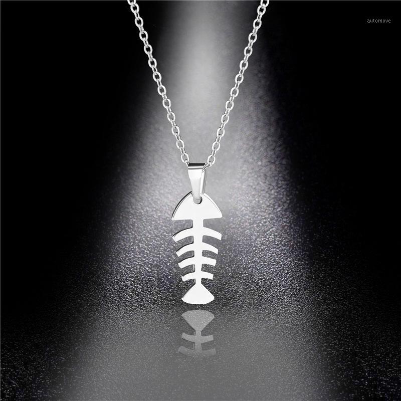 Smooth Stainless Steel Fish Bone Necklace Female Creative Titanium Steel Fish Bone Pendant Clavicle Chain Student Jewelry1
Smooth Stainless Steel Fish Bone Necklace Female Creative Titanium Steel Fish Bone Pendant Clavicle Chain Student Jewelry1