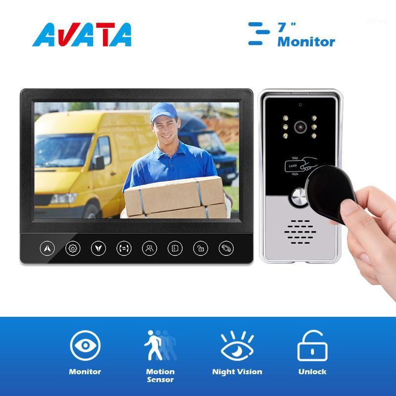 Visual Intercom Door Phone 7 inch Wired Monitor Night Vision Doorbell Camera with IC Card Unlock Key Video Intercom Kit1
Visual Intercom Door Phone 7 inch Wired Monitor Night Vision Doorbell Camera with IC Card Unlock Key Video Intercom Kit1