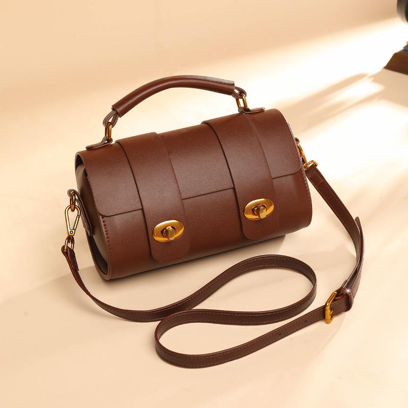 Bag Female 2021 New Split Cowhide Women's Bags European American Fashion Messenger Boston Vintage Shoulder/Hand Bag Pillow Pack, Brown
Bag Female 2021 New Split Cowhide Women's Bags European American Fashion Messenger Boston Vintage Shoulder/Hand Bag Pillow Pack, Brown