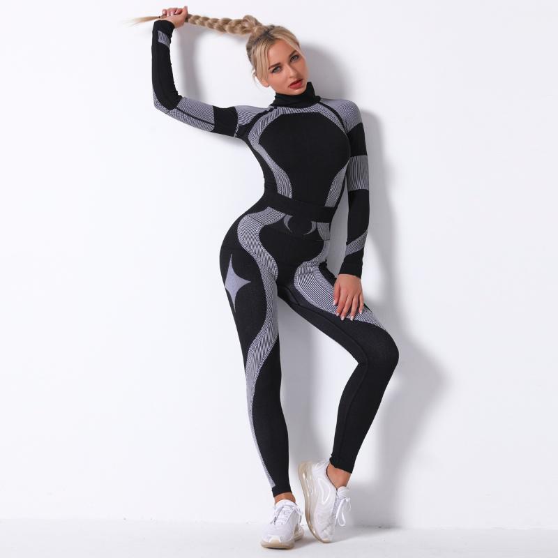 2pcs Seamless Women Yoga Set High Waist Leggings Long Sleeve Tops Patchwork Tracksuit Female Gymwear Fitness Sportswear1, Blue
2pcs Seamless Women Yoga Set High Waist Leggings Long Sleeve Tops Patchwork Tracksuit Female Gymwear Fitness Sportswear1, Blue