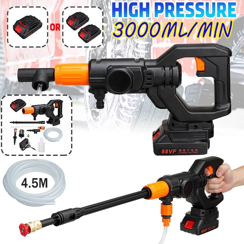 Wireless High Pressure Car Washer with Rechargeable Lithium Battery Garden Water Guns Water Pump Sprayer with Hose Wand Nozzle
Wireless High Pressure Car Washer with Rechargeable Lithium Battery Garden Water Guns Water Pump Sprayer with Hose Wand Nozzle