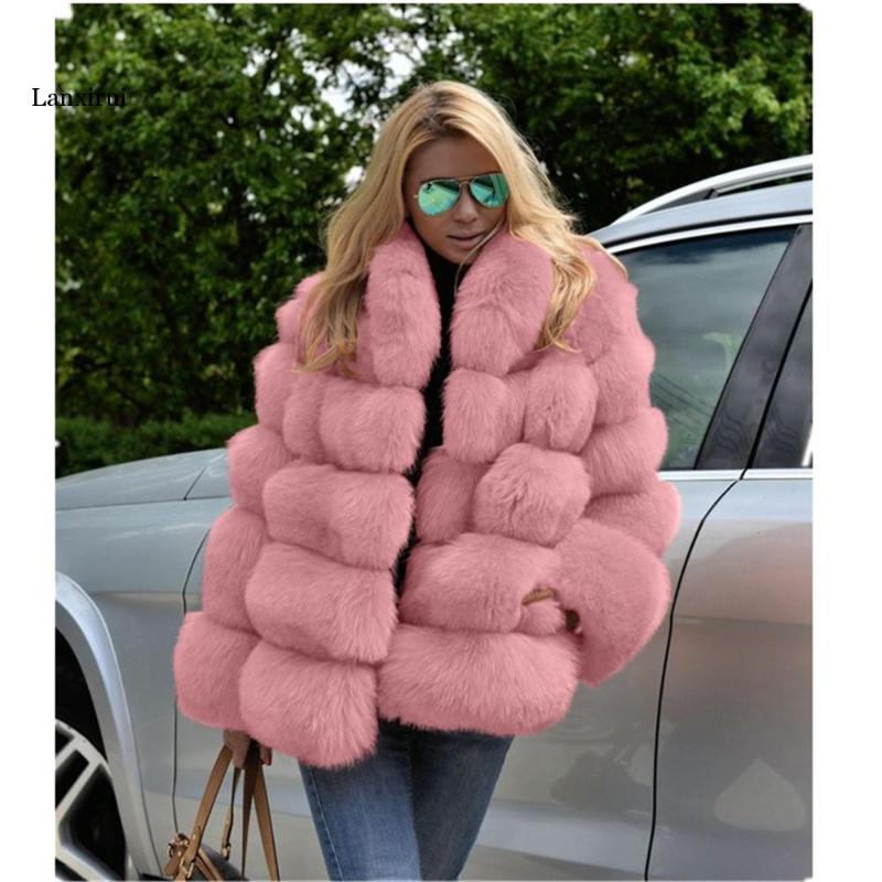 Faux Fur Coat For Women Solid Cardigan Long Sleeve Warm Jacket Elegant Fashion Oversized Outerwear Female, Red
Faux Fur Coat For Women Solid Cardigan Long Sleeve Warm Jacket Elegant Fashion Oversized Outerwear Female, Red