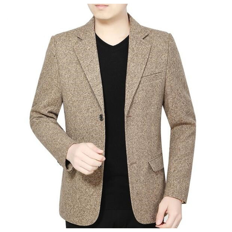 2021 Hot Fashion Men's Suits, High Quality Casual Male Blazer New Large Size Wanz, Khaki.
2021 Hot Fashion Men's Suits, High Quality Casual Male Blazer New Large Size Wanz, Khaki.