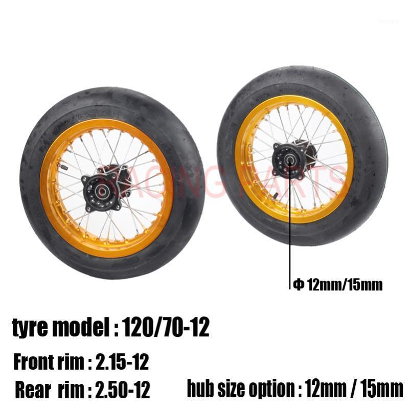 Off - road motorcycle modified accessories Front2.15-12 & Rear 2.50-12 - inch wheels 120/70-12 INNOVA tires1
Off - road motorcycle modified accessories Front2.15-12 & Rear 2.50-12 - inch wheels 120/70-12 INNOVA tires1
