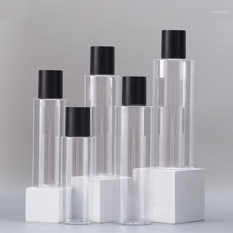 100/120/150/200/250ml Empty Bottle Black Cap Flat Shoulder Transparent Hydrosol Bottle Toner Cosmetic Refillable Bottles1
100/120/150/200/250ml Empty Bottle Black Cap Flat Shoulder Transparent Hydrosol Bottle Toner Cosmetic Refillable Bottles1