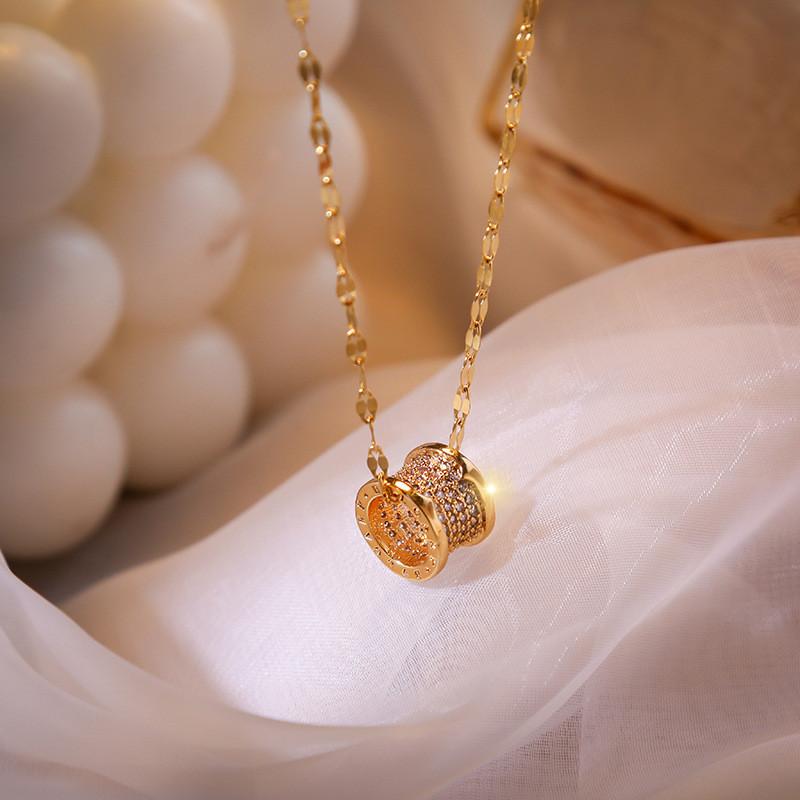 Fashion Titanium Steel Pendants Necklaces Women Chic Rhinestone Clavicle Chain Choker Necklace Jewelry Birthday Gifts
Fashion Titanium Steel Pendants Necklaces Women Chic Rhinestone Clavicle Chain Choker Necklace Jewelry Birthday Gifts