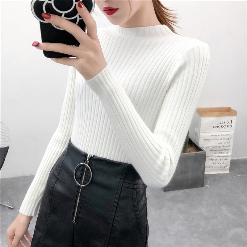 The-neck Woman Ladies Knits Sweaters Autumn and Winter New Hot Fashion Sleeve Long Jerseys Mujer Kawaijumper Enxz S2o6, Gray.
The-neck Woman Ladies Knits Sweaters Autumn and Winter New Hot Fashion Sleeve Long Jerseys Mujer Kawaijumper Enxz S2o6, Gray.