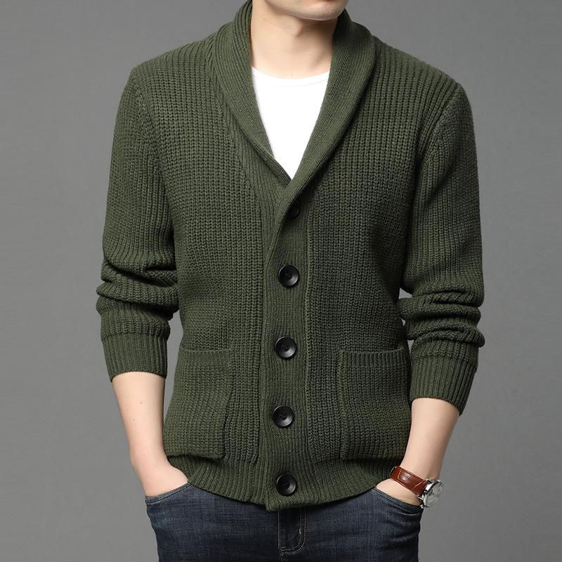 casual Mens Fashion Ruffle Knit Cardigan men Brand Lightweight Shawl Collar Sweater solid color loose knitwear korean clothes, Black
casual Mens Fashion Ruffle Knit Cardigan men Brand Lightweight Shawl Collar Sweater solid color loose knitwear korean clothes, Black