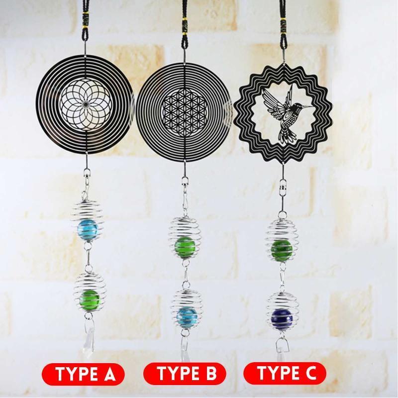 Wind Chime Cute Wind Chime Metal Music Spiral Crystal Ball For Indoor And Outdoor Home Or Store Nordic Decoration1
Wind Chime Cute Wind Chime Metal Music Spiral Crystal Ball For Indoor And Outdoor Home Or Store Nordic Decoration1