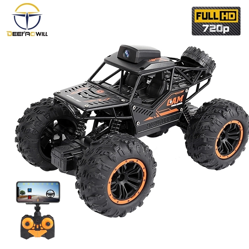 2020 NEW RC CAR With HD Camera Wireless Climbing Off-Road Vehicle Wifi Camera Video Gravity Sensor Mobile Phone Control Toys Car
2020 NEW RC CAR With HD Camera Wireless Climbing Off-Road Vehicle Wifi Camera Video Gravity Sensor Mobile Phone Control Toys Car