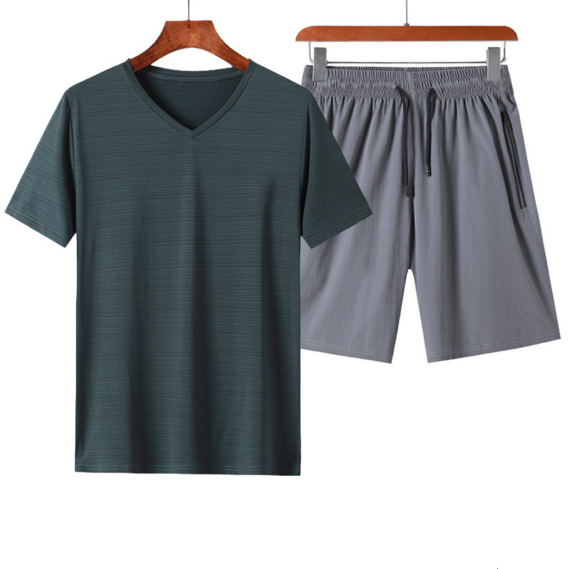 2021 Two Pieces Will See High-quality Male T-shirts Short Sleeves, Men's Size Large at 5xl (t-shirt Shorts) 9W5X, Color matching 5
2021 Two Pieces Will See High-quality Male T-shirts Short Sleeves, Men's Size Large at 5xl (t-shirt Shorts) 9W5X, Color matching 5