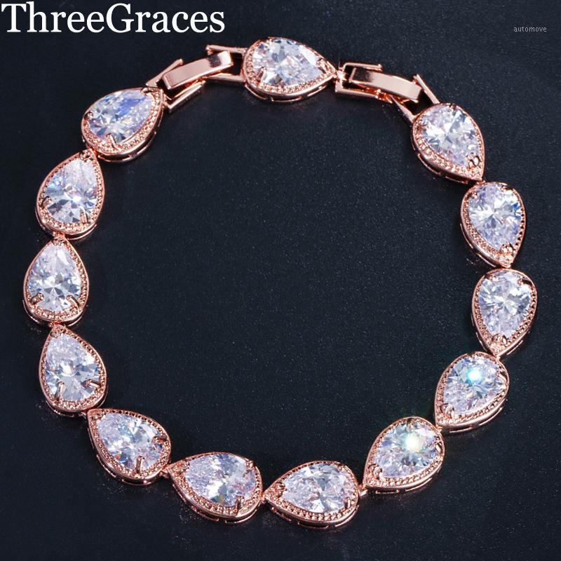 ThreeGraces New Fashion Women Jewelry Cubic Zirconia Stone Rose Gold Color Tennis Bracelet for Best Friend Christmas Gifts BR0331
ThreeGraces New Fashion Women Jewelry Cubic Zirconia Stone Rose Gold Color Tennis Bracelet for Best Friend Christmas Gifts BR0331