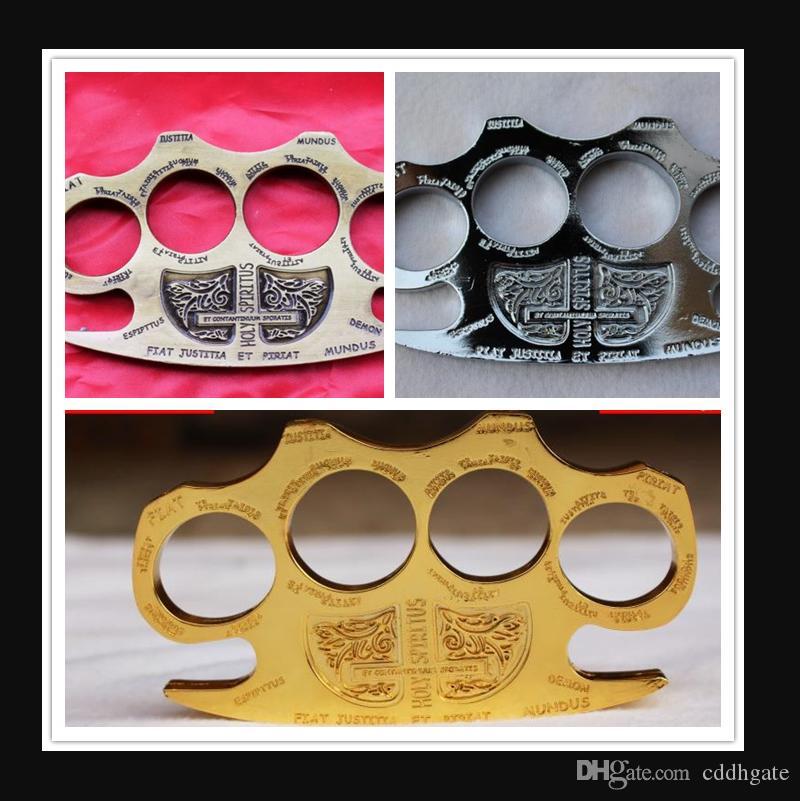 Punch button HELL DETECTIVE CONSTANTINE BRASS KNUCKLE DUSTERS GOLD Powerful damage safety equipment self-defense ring tiger finger tools
Punch button HELL DETECTIVE CONSTANTINE BRASS KNUCKLE DUSTERS GOLD Powerful damage safety equipment self-defense ring tiger finger tools
