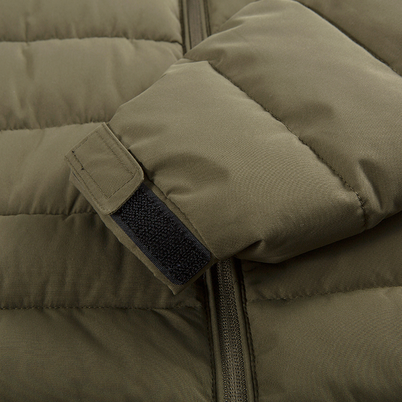 TIGER FORCE New Men's winter jacket Medium-long Hooded Jackets Thick Army Green Casual outdoor Warm Parka man coat 70769 201214