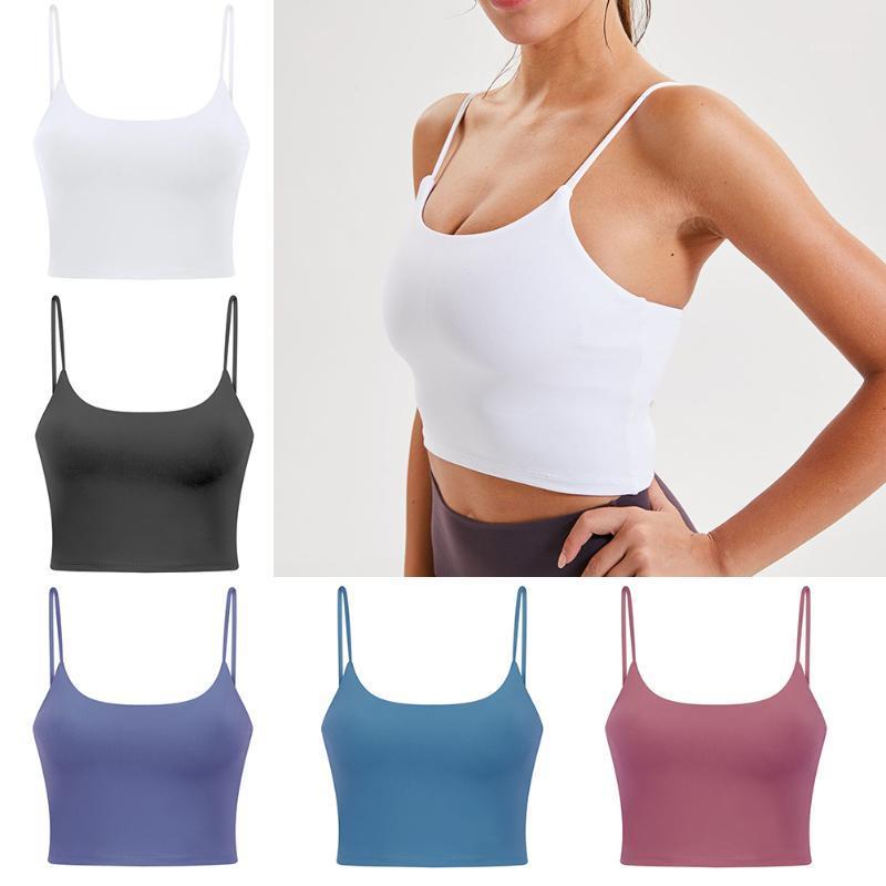 Women Yoga Crop Tank Tops Sexy Solid Color Intimates Underwear Adjustable Camisole Summer Wireless Vest with Removable Padded1, Black
Women Yoga Crop Tank Tops Sexy Solid Color Intimates Underwear Adjustable Camisole Summer Wireless Vest with Removable Padded1, Black
