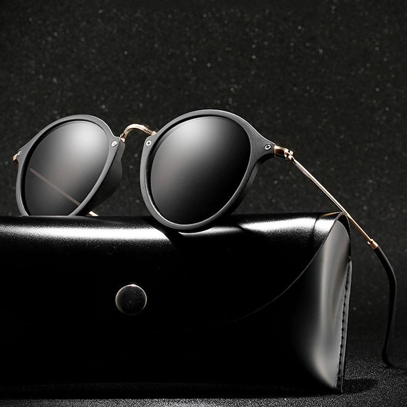 Classic Polarized Sunglasses Brand Design Men Round Metal Driving Sun Glasses Women UV400 Shades Sunglass
Classic Polarized Sunglasses Brand Design Men Round Metal Driving Sun Glasses Women UV400 Shades Sunglass