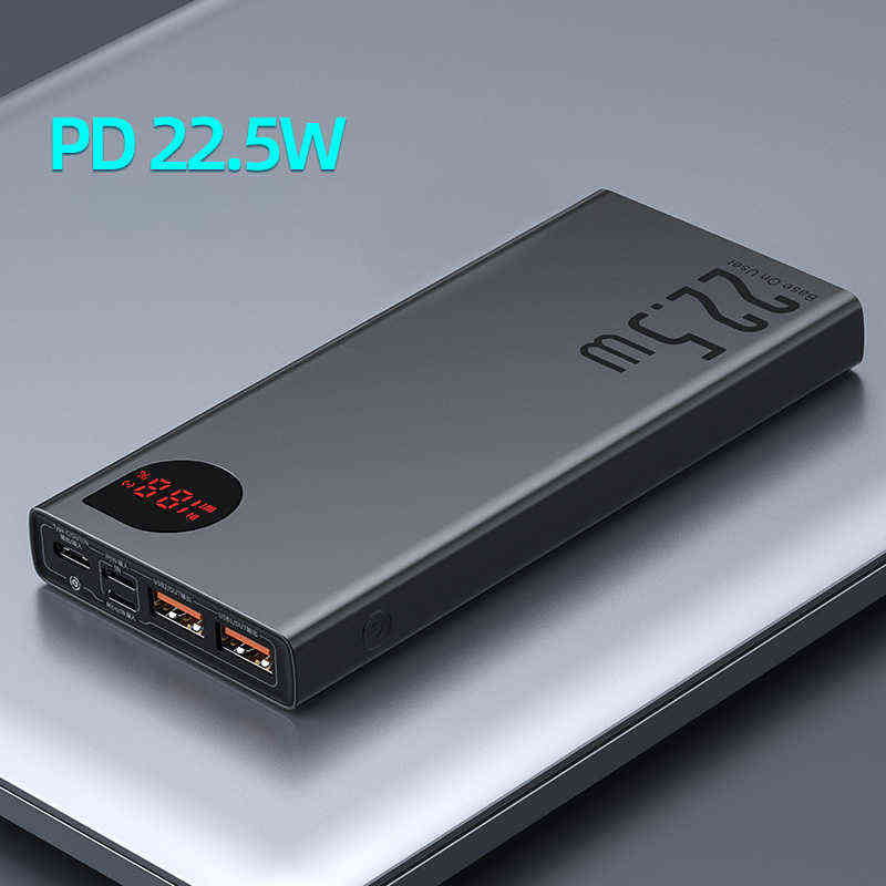 Power Bank 20000mAh Portable External Battery Charger 20000 mAh Powerbank PD Fast Charge For iPhone 12 Xiaomi Poverbank G220308
Power Bank 20000mAh Portable External Battery Charger 20000 mAh Powerbank PD Fast Charge For iPhone 12 Xiaomi Poverbank G220308