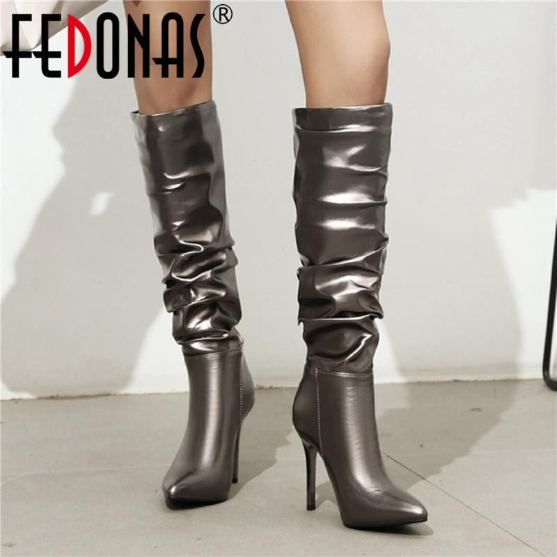 FEDONAS Sexy Booties Woman High Boots Fall Winter Shoes Woman Heels 2020 Fashion Night Club High Heels Knee Boots Women, Qiangsed
FEDONAS Sexy Booties Woman High Boots Fall Winter Shoes Woman Heels 2020 Fashion Night Club High Heels Knee Boots Women, Qiangsed