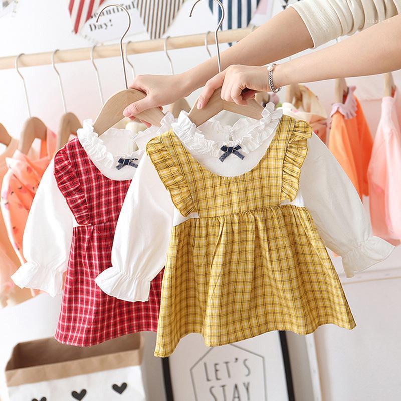 Baby Girls Sweet Dress New Spring autumn Baby girls bow cute cotton Princess Dress Children Plaid Mock Two-Piece kids1, Pink
Baby Girls Sweet Dress New Spring autumn Baby girls bow cute cotton Princess Dress Children Plaid Mock Two-Piece kids1, Pink