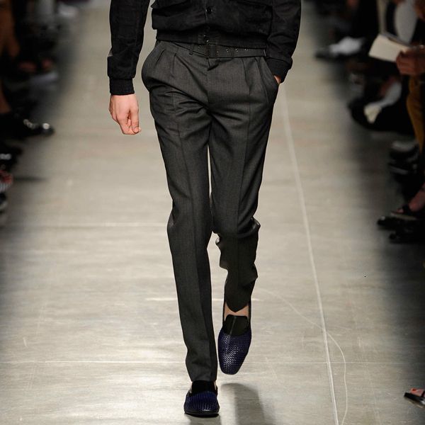 2021 Occasional Trousers Suit New Autumn of British Men Thin Leg Straight Pants Show. 2738!! UGMA, Black.
2021 Occasional Trousers Suit New Autumn of British Men Thin Leg Straight Pants Show. 2738!! UGMA, Black.