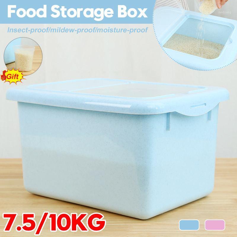 7.5KG/10KG Storage Container Plastic Kitchen Sealed Moistureproof Large Capacity Multigrain Storage Box Rice Box1
7.5KG/10KG Storage Container Plastic Kitchen Sealed Moistureproof Large Capacity Multigrain Storage Box Rice Box1