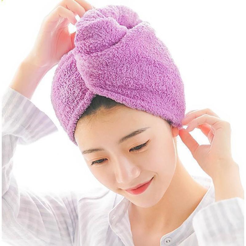 Women Hair Towel Thicken Microfiber Fabric Towel Hair Dry Cap Bag Turban Shower Cap Shampoo Fast Drying Special For Family, D4
Women Hair Towel Thicken Microfiber Fabric Towel Hair Dry Cap Bag Turban Shower Cap Shampoo Fast Drying Special For Family, D4