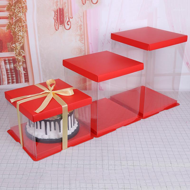 Red Cake Pvc Clear Boxes Packing Box With Transparent PVC Window Display Gift Box Wedding Cookie Candy Cake Container Holder1
Red Cake Pvc Clear Boxes Packing Box With Transparent PVC Window Display Gift Box Wedding Cookie Candy Cake Container Holder1