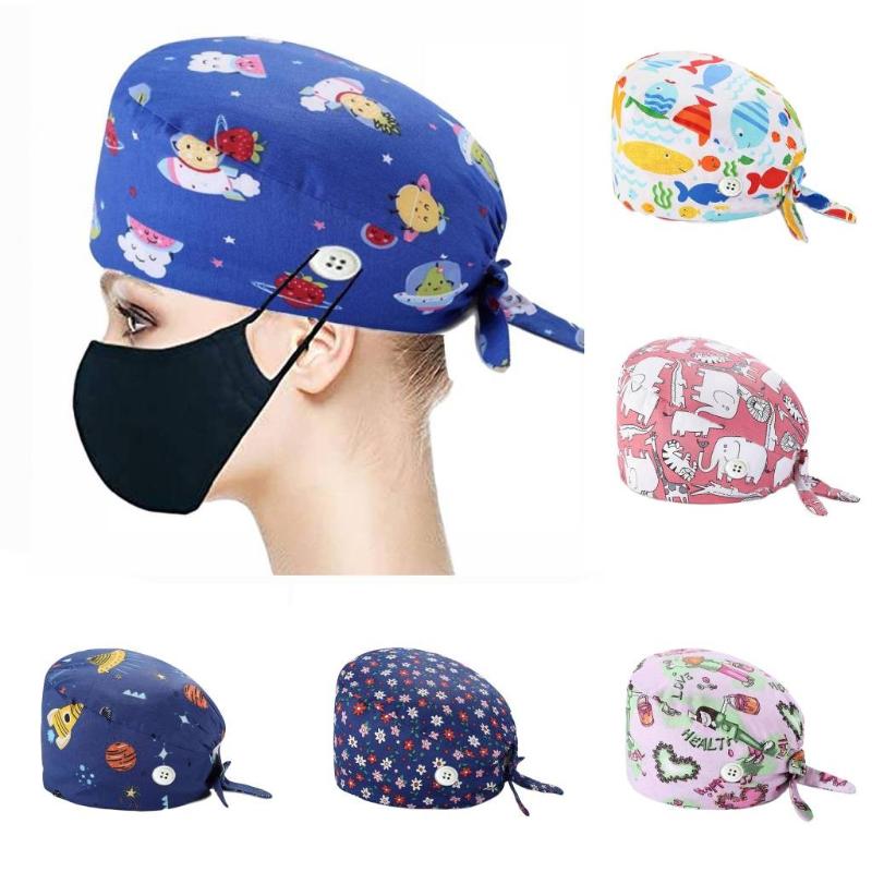 Gorros enfermeria Hats for women Printed cotton operating room buckle hats hat beautician dust-proof gourd caps Unisex Cap, As shown
Gorros enfermeria Hats for women Printed cotton operating room buckle hats hat beautician dust-proof gourd caps Unisex Cap, As shown