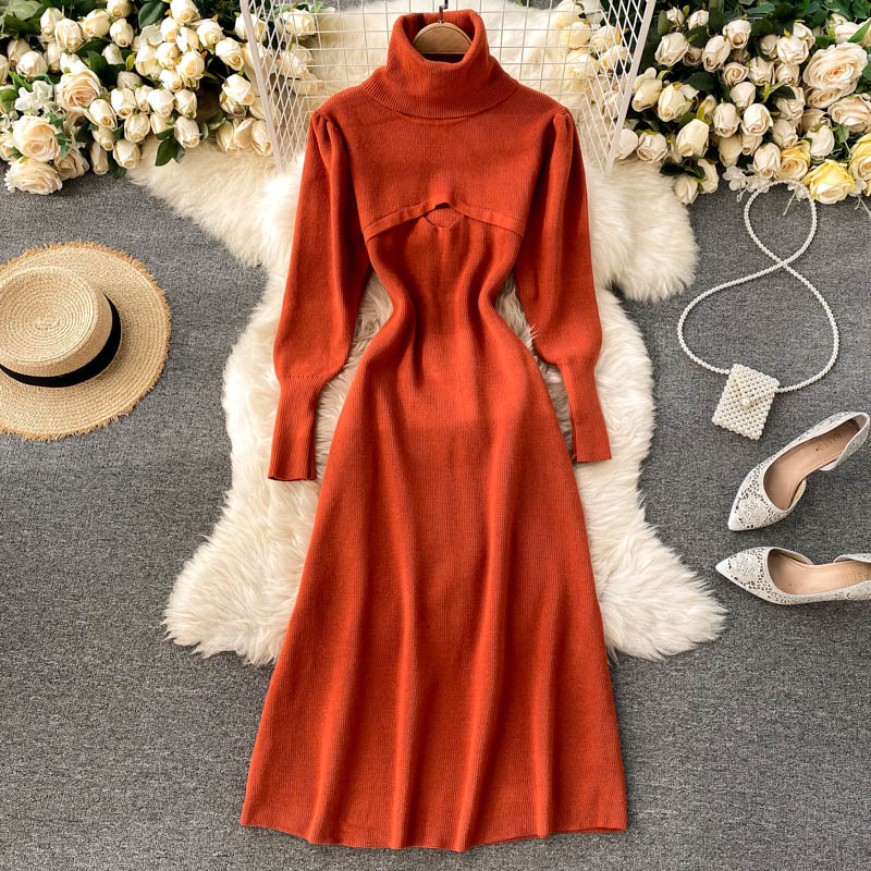 2021 New Singiny fancy turtleneck high mesh elegant solid feminine thread dress warm winter fashion streetwear dresses OL83, Gray.
2021 New Singiny fancy turtleneck high mesh elegant solid feminine thread dress warm winter fashion streetwear dresses OL83, Gray.