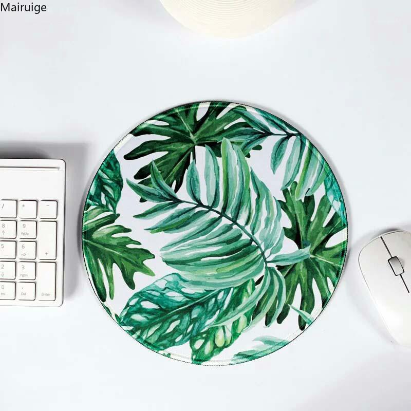 Mairuige Mouse Pad Banana Leaf Cactus White Seaming Round Mouse Pad Small Rubber Soft Gaming Table Mat Custom 20*20CM1
Mairuige Mouse Pad Banana Leaf Cactus White Seaming Round Mouse Pad Small Rubber Soft Gaming Table Mat Custom 20*20CM1