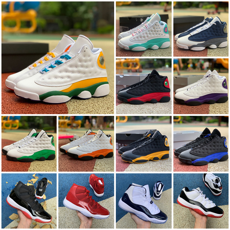 2021 New Jumpman 13 Hot Punch Game Royal 11 11s Mens Basketball shoes Black Cat 13s GS Playground Women 12s Sports Sneakers, As photo 39
2021 New Jumpman 13 Hot Punch Game Royal 11 11s Mens Basketball shoes Black Cat 13s GS Playground Women 12s Sports Sneakers, As photo 39