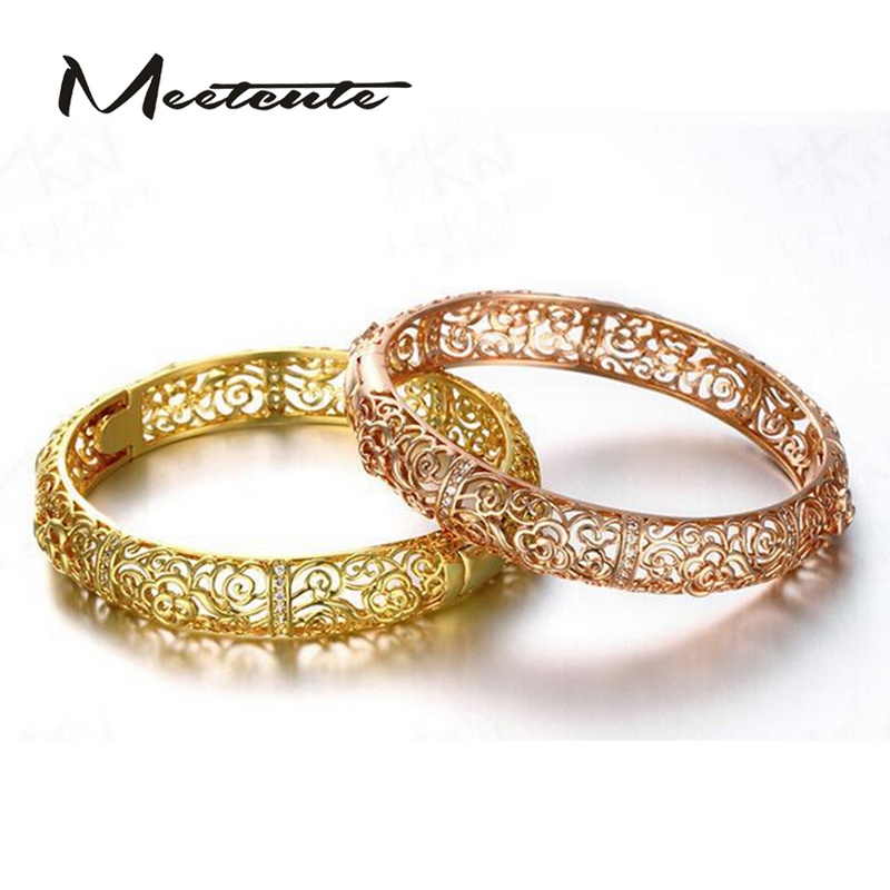Meetcute Bracelets & bangles Bracelet Jewelry Hollow Fashion Rose Gold Colour Rhinestone Bracelets For Women
Meetcute Bracelets & bangles Bracelet Jewelry Hollow Fashion Rose Gold Colour Rhinestone Bracelets For Women