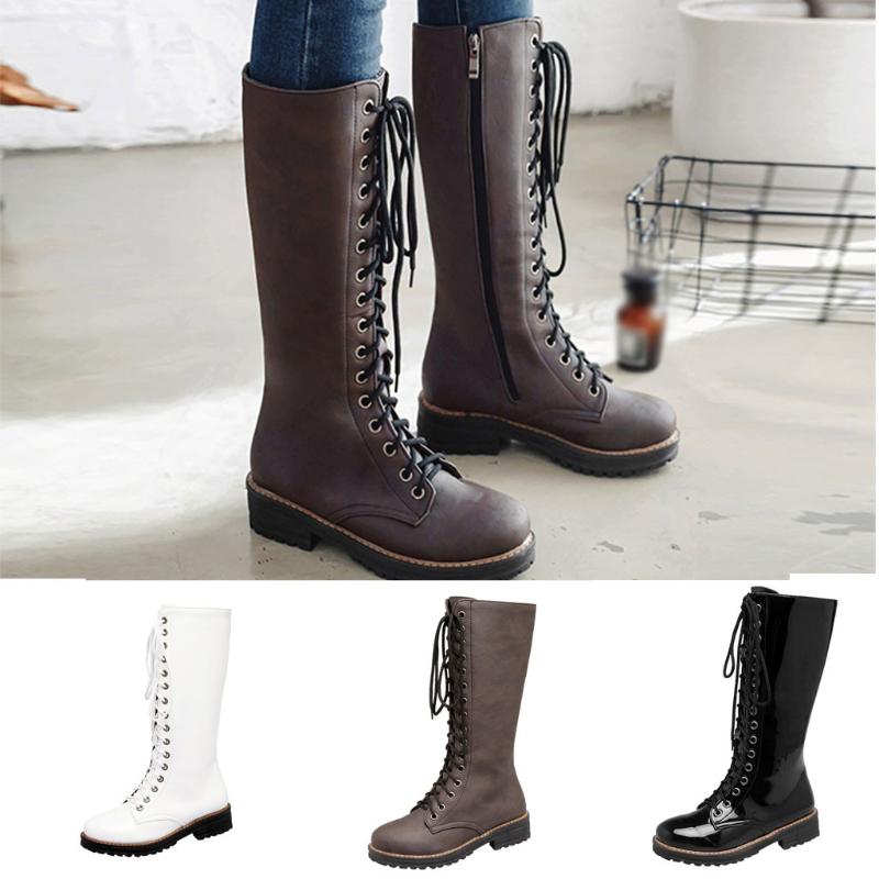 2020 New Style Women Warm Boots Square Heels Shoes Lace-Up Casual Long Fashion Boot dropshipping, Brown
2020 New Style Women Warm Boots Square Heels Shoes Lace-Up Casual Long Fashion Boot dropshipping, Brown