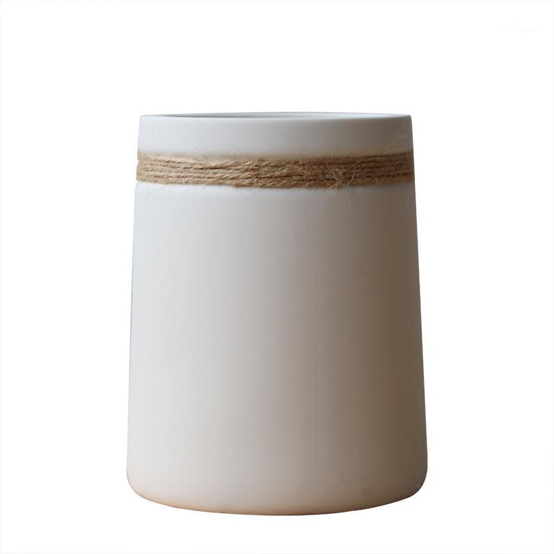 Japanese style art simple rope white porcelain flowers vases ornament living room home decoration dry floral ceramic vase1
Japanese style art simple rope white porcelain flowers vases ornament living room home decoration dry floral ceramic vase1