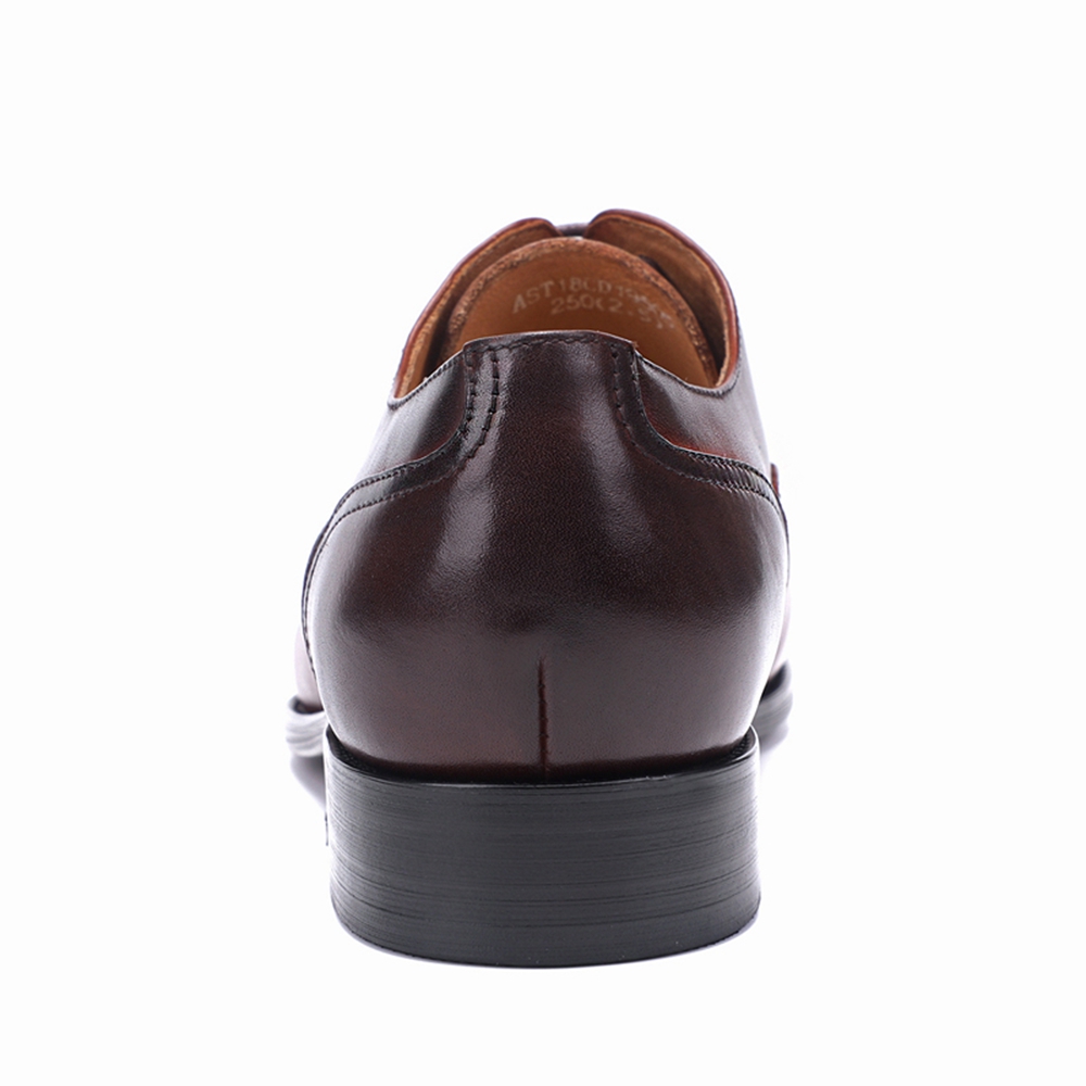 Hot Sale-Mens Dress Shoes High Quality Genuine Leather Wedding Shoes Mens Formal Business Shoes Man Oxfords for Work Plus Size